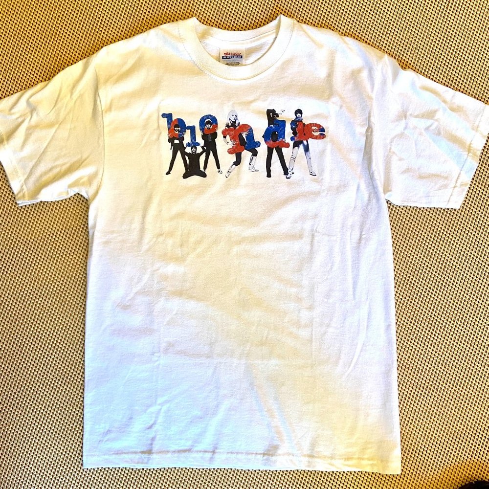 Blondie unisex re-pop t-shirt (Adult M Hanes Heavyweight )